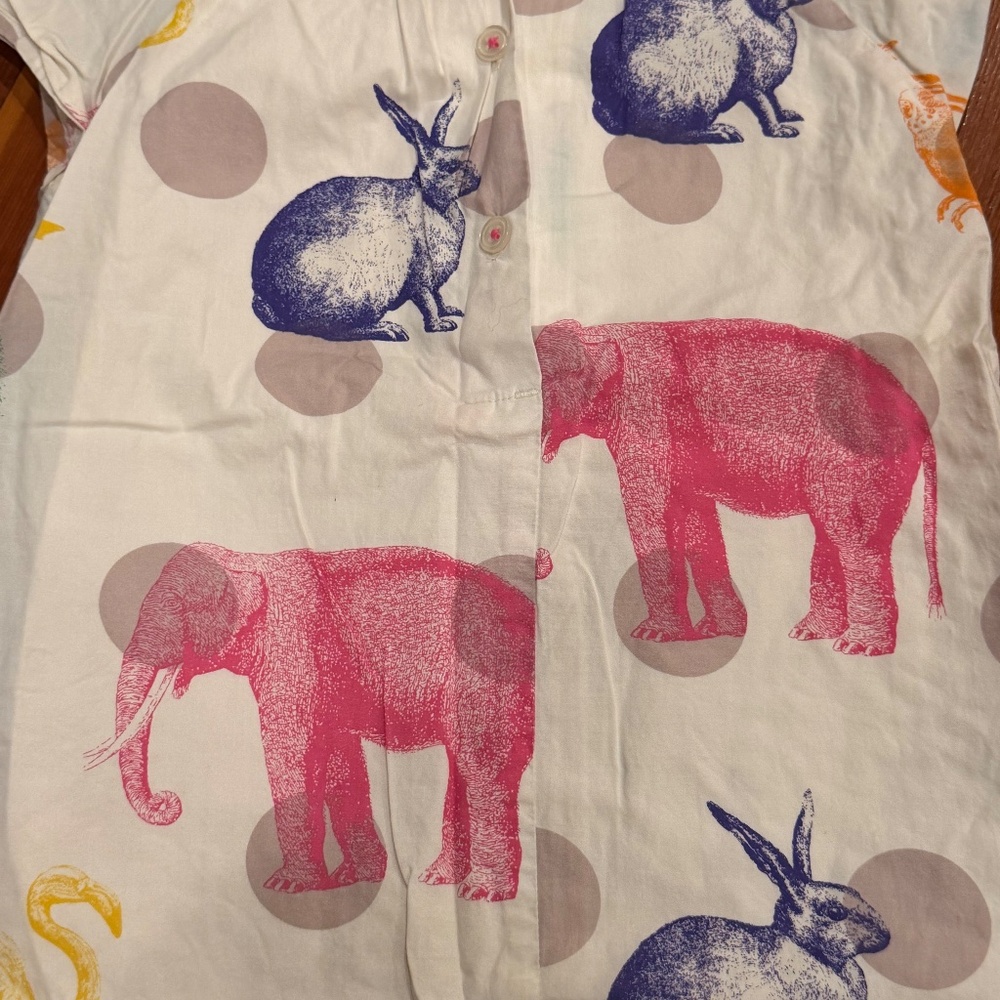 Mini Boden Girls Animal Print Dress Size 2-3Y - Picture 5 of 7
